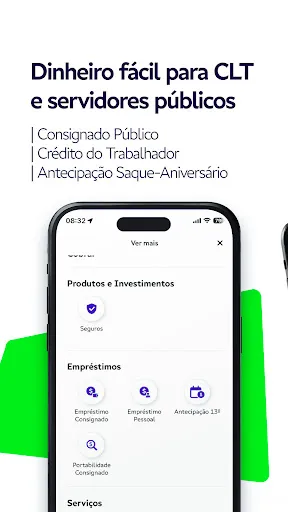 Скриншот 4 — Agibank: Conta, Crédito