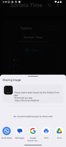 Скриншот 3 — Sorteia Time