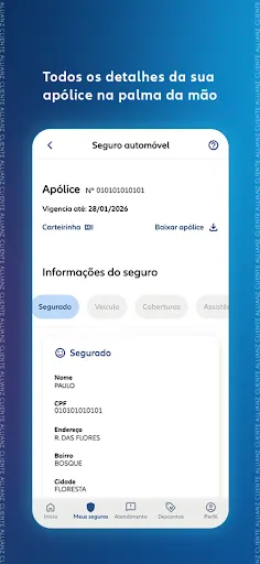 Скриншот 4 — Allianz Cliente