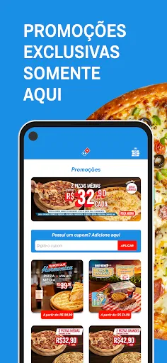 Скриншот 3 — Domino's Pizza - Brasil