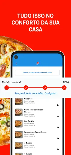 Скриншот 4 — Domino's Pizza - Brasil