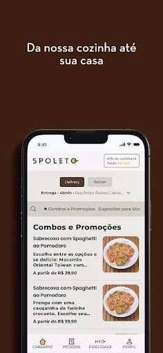 Скриншот 2 — Spoleto - Restaurante Italiano
