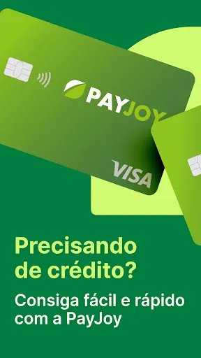 Скриншот 1 — PayJoy - cartão de crédito