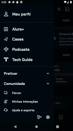 Скриншот 3 — Alura Cursos Online
