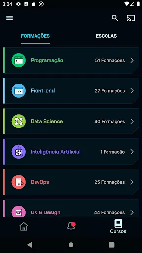 Скриншот 4 — Alura Cursos Online