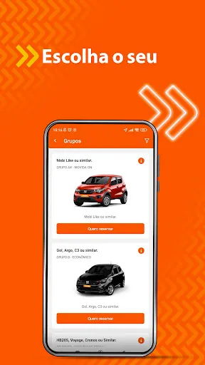 Скриншот 2 — Movida: Aluguel de Carros