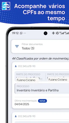 Скриншот 4 — Consultar Processos