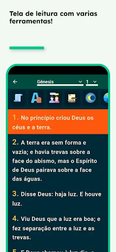 Скриншот 2 — Bíblia Letra Gigante