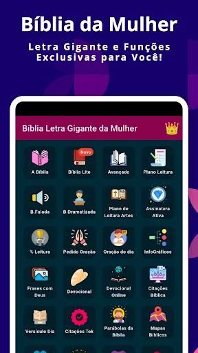 Скриншот 8 — Bíblia Letra Gigante da Mulher
