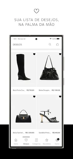 Скриншот 5 — Arezzo: Sapatos, Bolsas & Moda