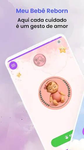 Скриншот 2 — Meu Bebê Reborn: Cuide e Ame