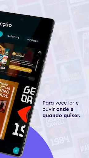 Скриншот 2 — Aya Books: audiolivros, livros