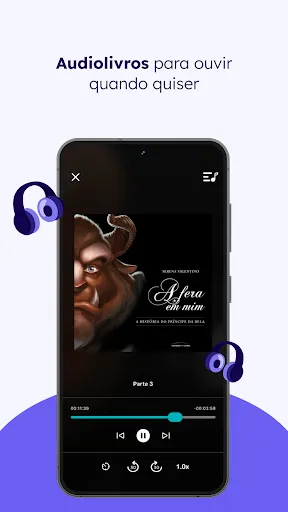 Скриншот 5 — Aya Books: audiolivros, livros