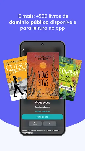 Скриншот 7 — Aya Books: audiolivros, livros