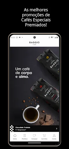 Скриншот 1 — Baggio Café