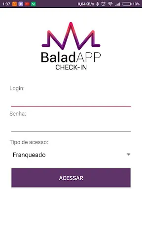Скриншот 1 — BaladAPP Check-In