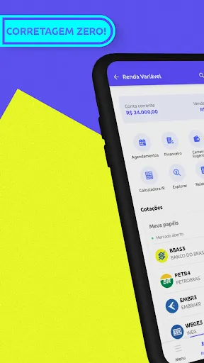 Скриншот 1 — Investimentos BB Taxa Zero