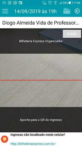 Скриншот 6 — Organizador Bilheteria Express