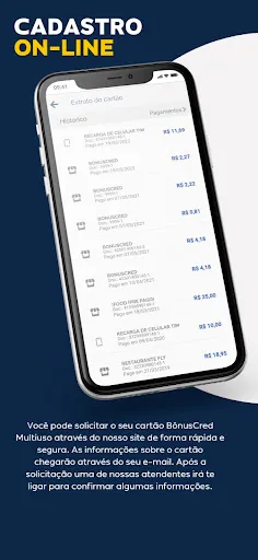 Скриншот 2 — Bônuscred para Clientes