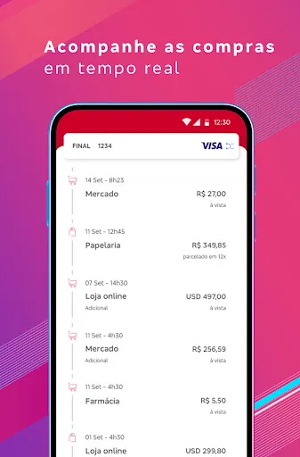 Скриншот 2 — Bradesco Cartões
