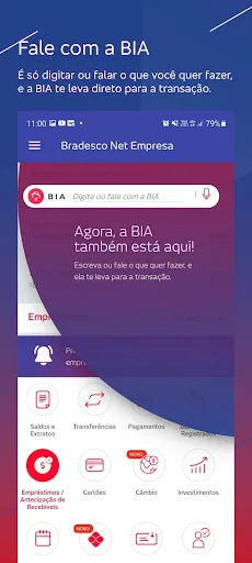 Скриншот 3 — Bradesco Net Empresa