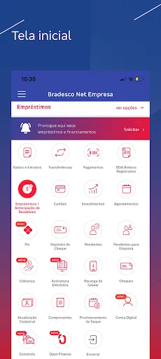 Скриншот 8 — Bradesco Net Empresa