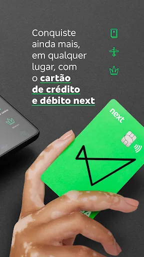 Скриншот 2 — next: Conta Digital e Cartão