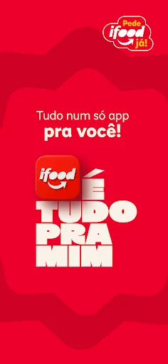 Скриншот 1 — iFood comida e mercado em casa