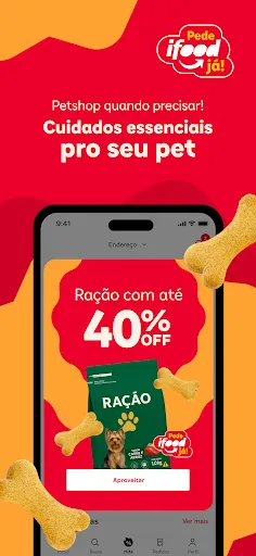 Скриншот 4 — iFood comida e mercado em casa