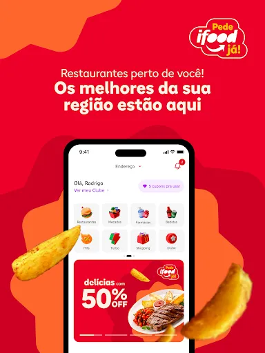 Скриншот 8 — iFood comida e mercado em casa