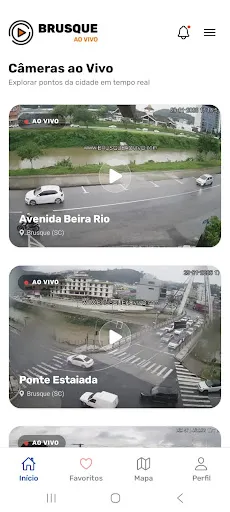 Скриншот 1 — Brusque Ao Vivo