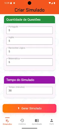Скриншот 2 — SimugeneX: Provas e Concursos