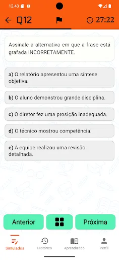 Скриншот 3 — SimugeneX: Provas e Concursos