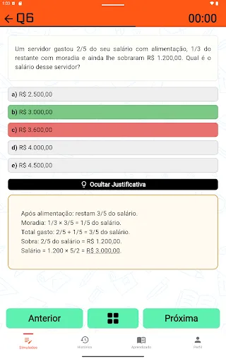 Скриншот 7 — SimugeneX: Provas e Concursos