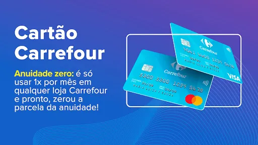 Скриншот 1 — Cartão de crédito Carrefour