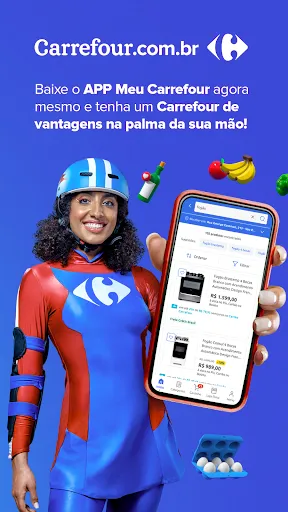 Скриншот 1 — Carrefour: Shopping e Mercado