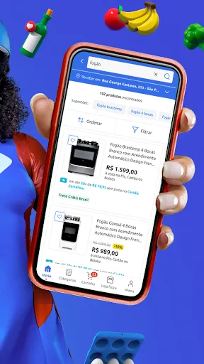 Скриншот 4 — Carrefour: Shopping e Mercado