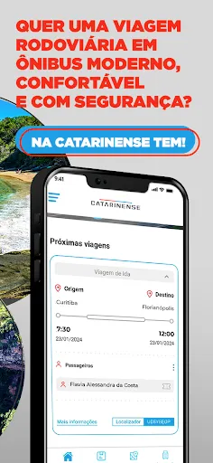 Скриншот 5 — Catarinense Passagem de ônibus