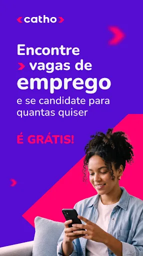 Скриншот 1 — Vagas de Emprego: Catho