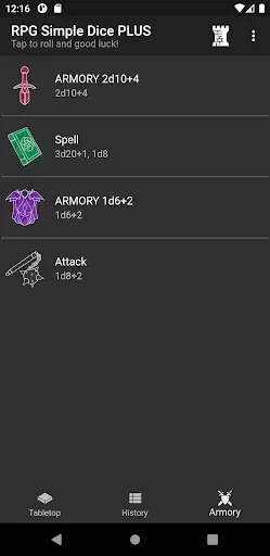 Скриншот 7 — RPG Simple Dice PLUS