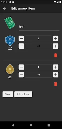 Скриншот 8 — RPG Simple Dice PLUS