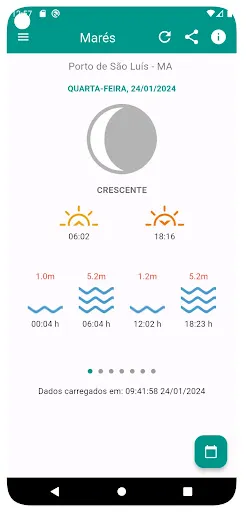 Скриншот 3 — FUNCEME MARÉS