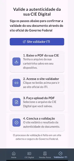 Скриншот 6 — CIE Carteira de Estudante
