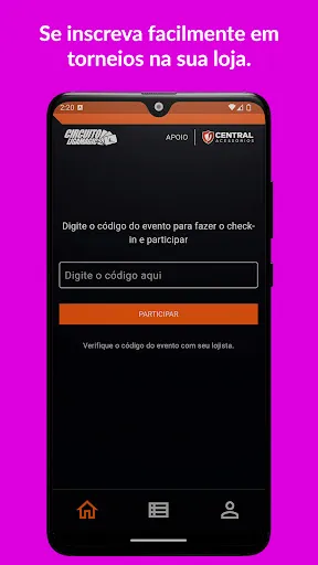 Скриншот 1 — Circuito LigaMagic