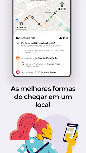 Скриншот 7 — Cittamobi: Ônibus e Trilhos