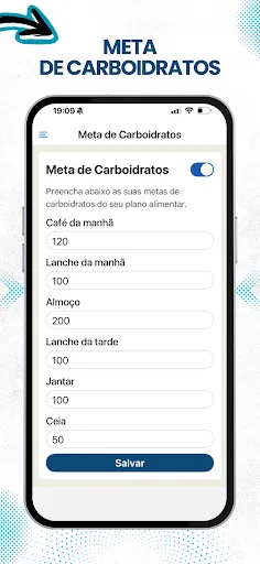 Скриншот 3 — Contagem de Carboidratos - SBD