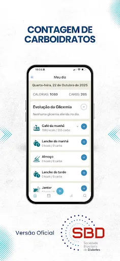 Скриншот 5 — Contagem de Carboidratos - SBD