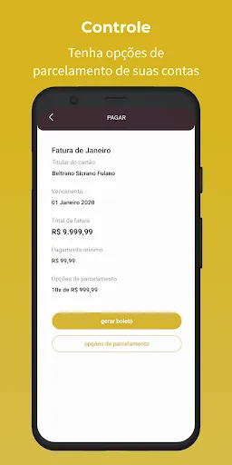 Скриншот 4 — Cartão Lojas Avenida