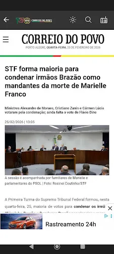 Скриншот 2 — Correio do Povo