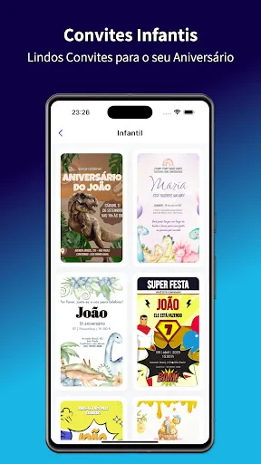 Скриншот 3 — Convite de Aniversário